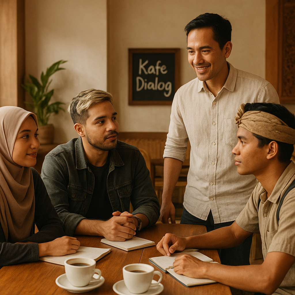 Pengusaha Muda di Bali Inisiasi 'Kafe Dialog' untuk Pertemukan Anak Muda Berbeda Paham