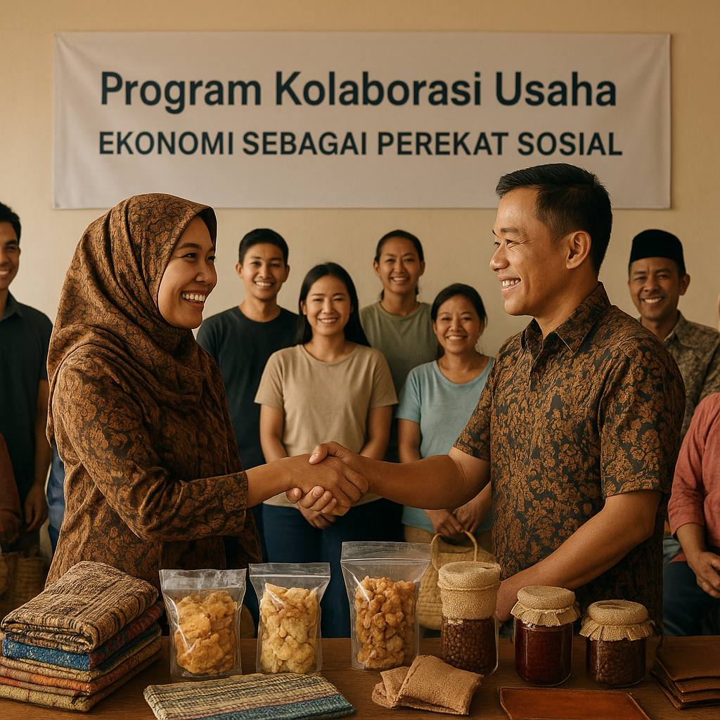 Ekonomi sebagai Perekat Sosial: Program Kolaborasi Usaha