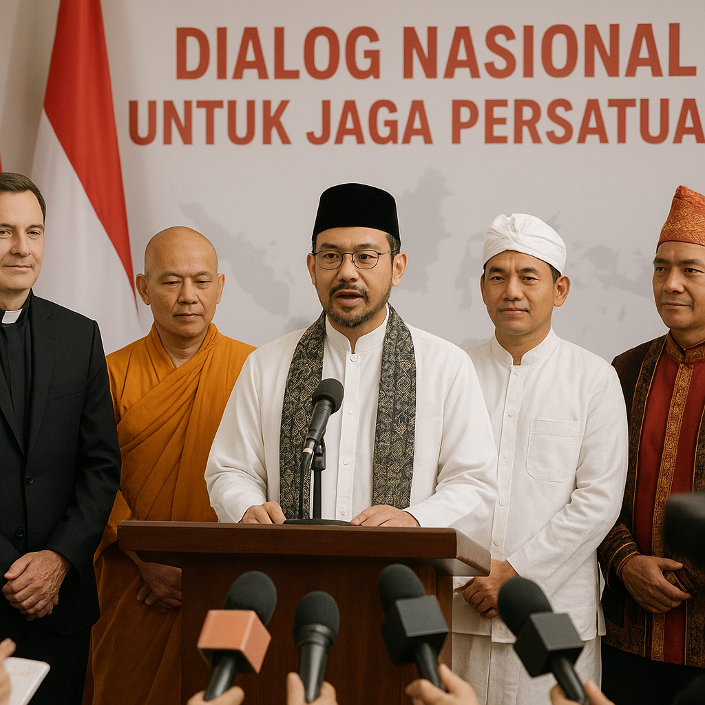 Tokoh Lintas Agama Serukan Dialog Nasional untuk Jaga Persatuan