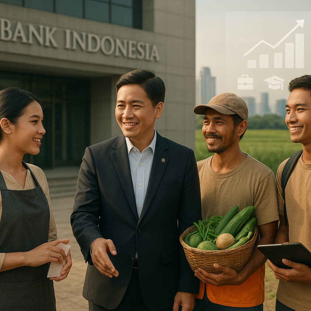 Bank Indonesia: Pertumbuhan Ekonomi Inklusif Kunci Redam Ketimpangan Sosial