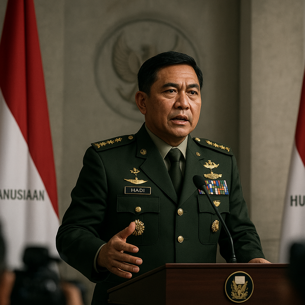Panglima TNI: Keamanan Bangsa Dibangun di Atas Pilar Kemanusiaan dan Hukum