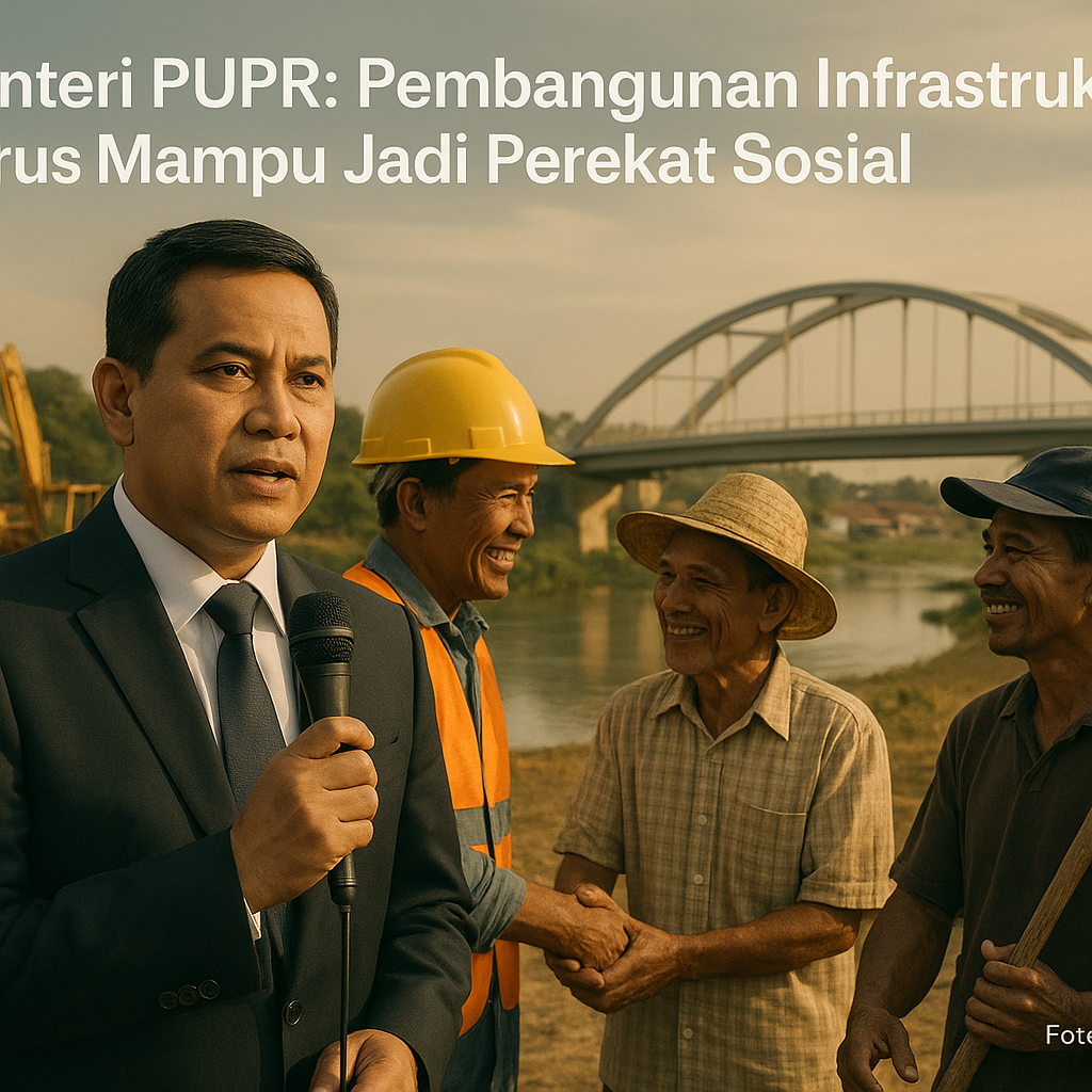 Menteri PUPR: Pembangunan Infrastruktur Harus Mampu Jadi Perekat Sosial