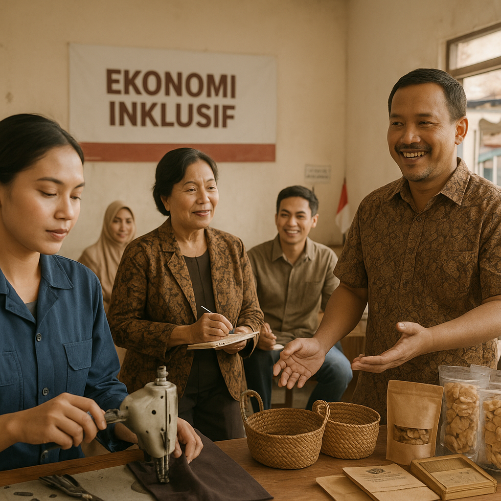 Opini: Ekonomi Inklusif Kunci Menjaga Stabilitas Sosial di Tengah Perbedaan