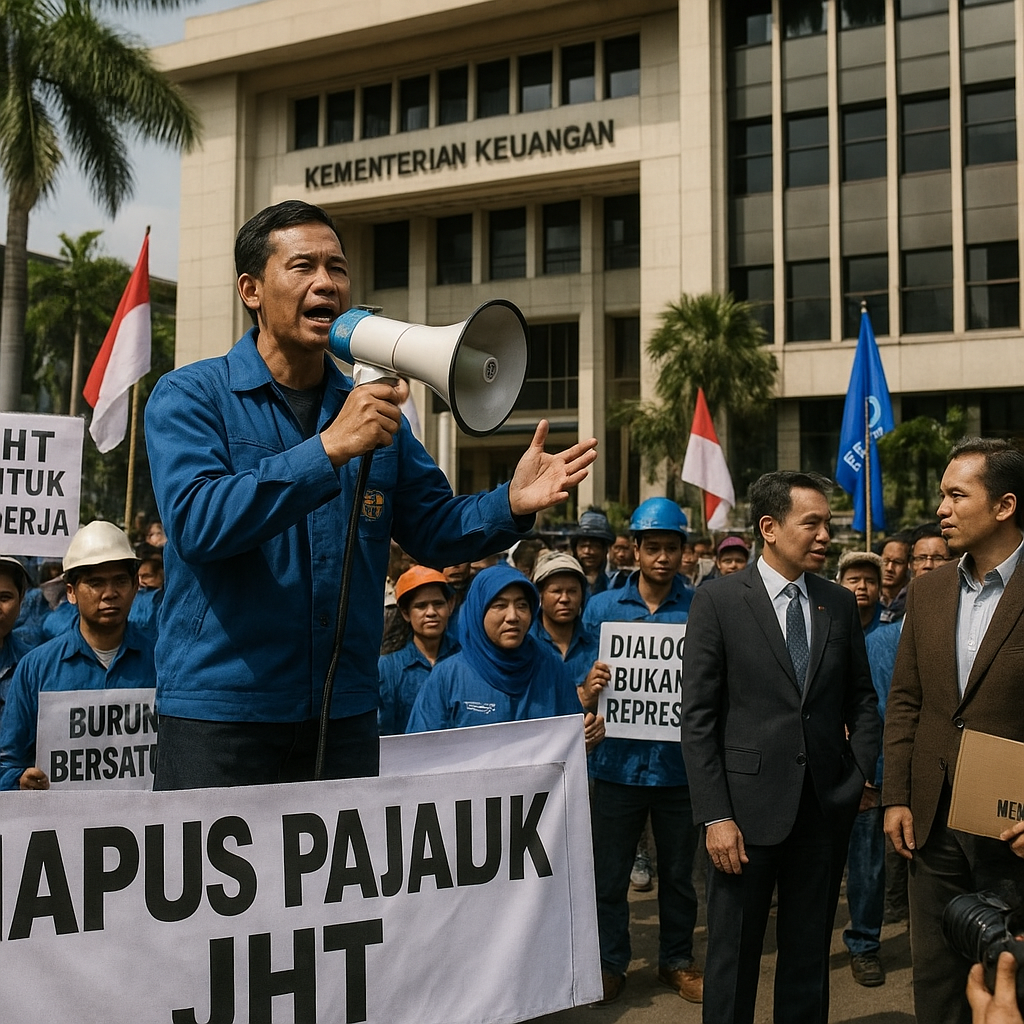 Buruh Akan Demo Tuntut Penghapusan Pajak JHT, Said Iqbal Ajak Menkeu Dialog