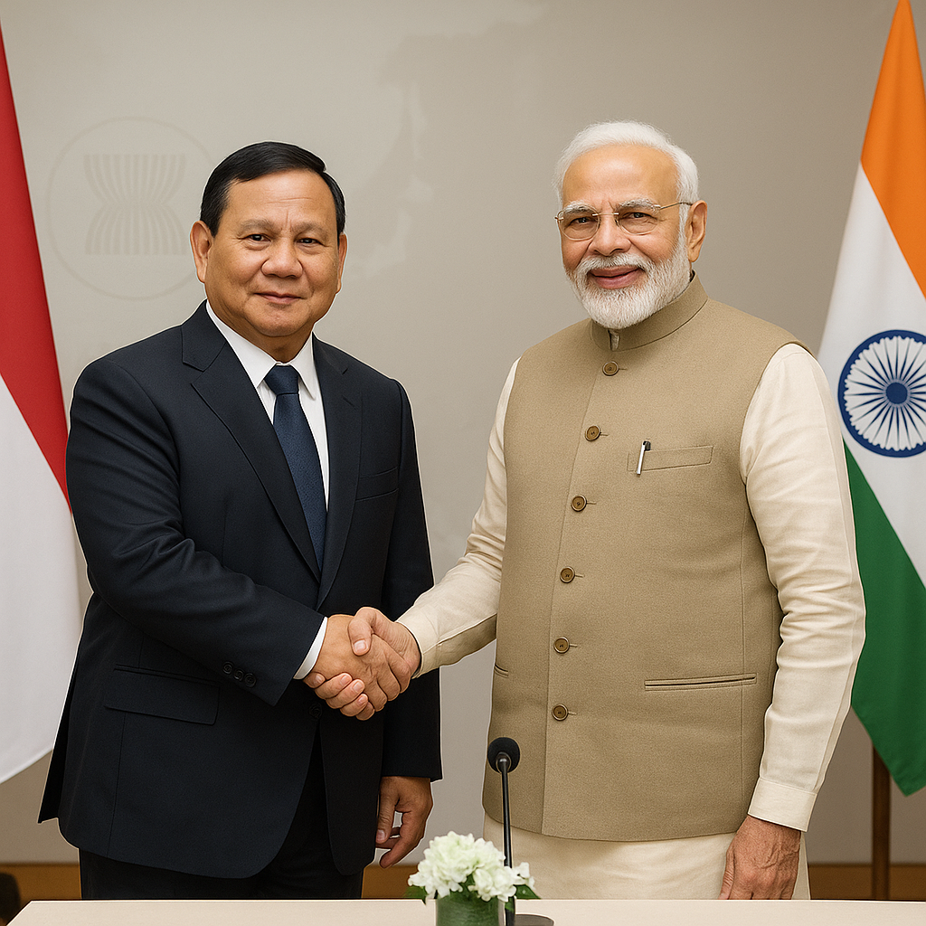 Prabowo dan Modi Sepakat Kawal Stabilitas Indo-Pasifik dan Junjung Hukum Internasional