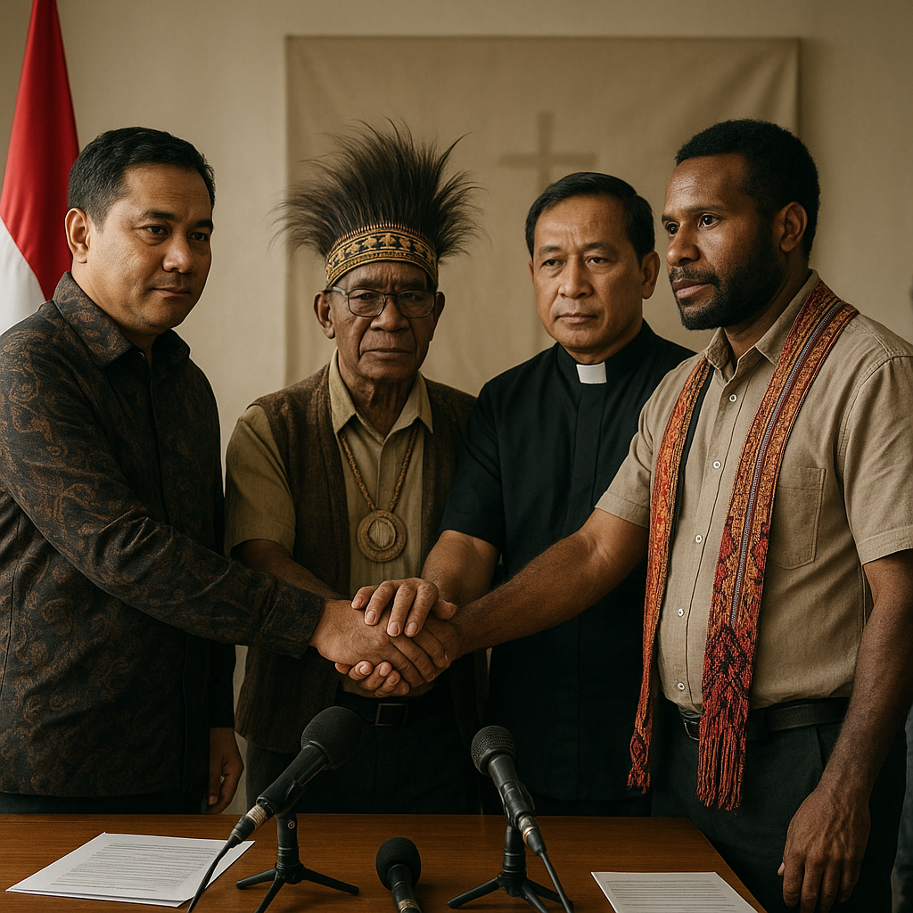 Pemerintah dan KKB Papua Sepakat Perpanjang Gencatan Senjata, Dialog Damai Dilanjutkan
