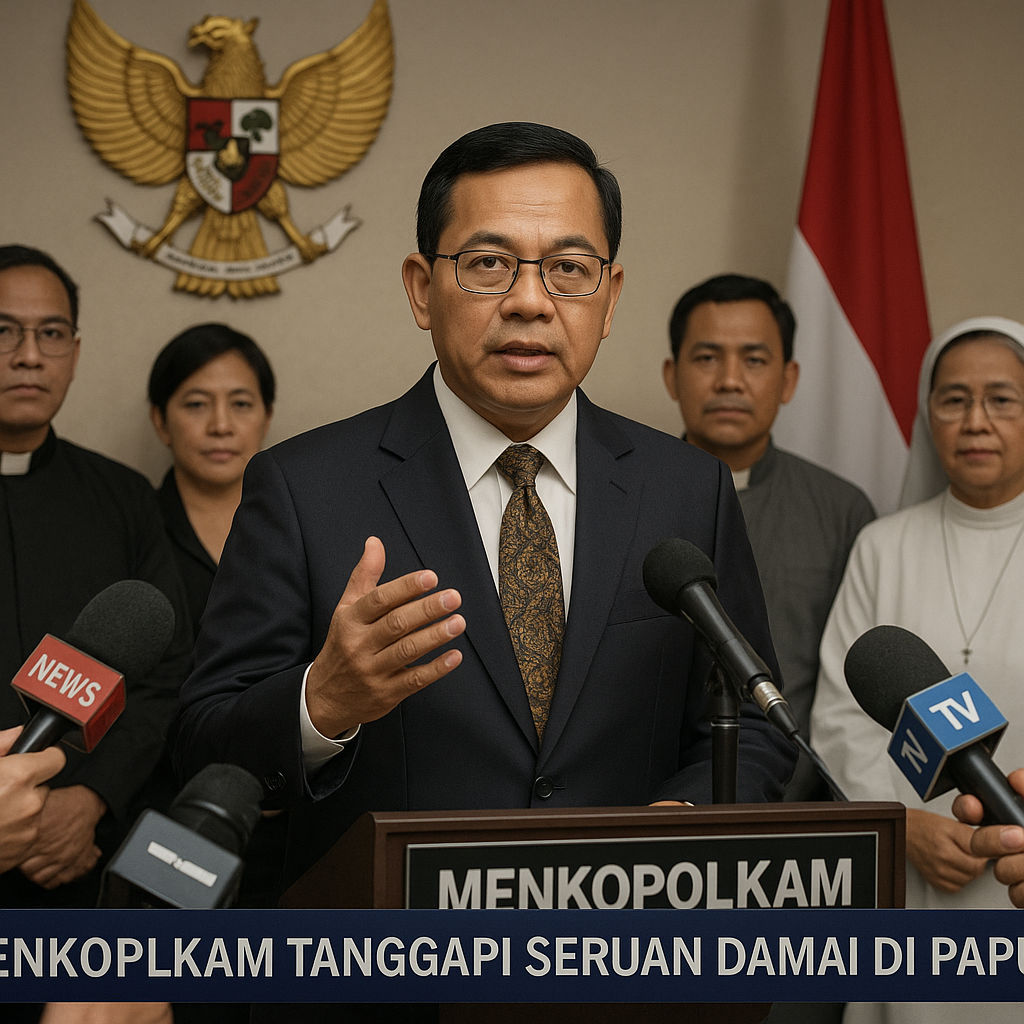 Menkopolkam Tanggapi Seruan Damai di Papua, Akui Kendala Dasar: Tuntutan Kemerdekaan