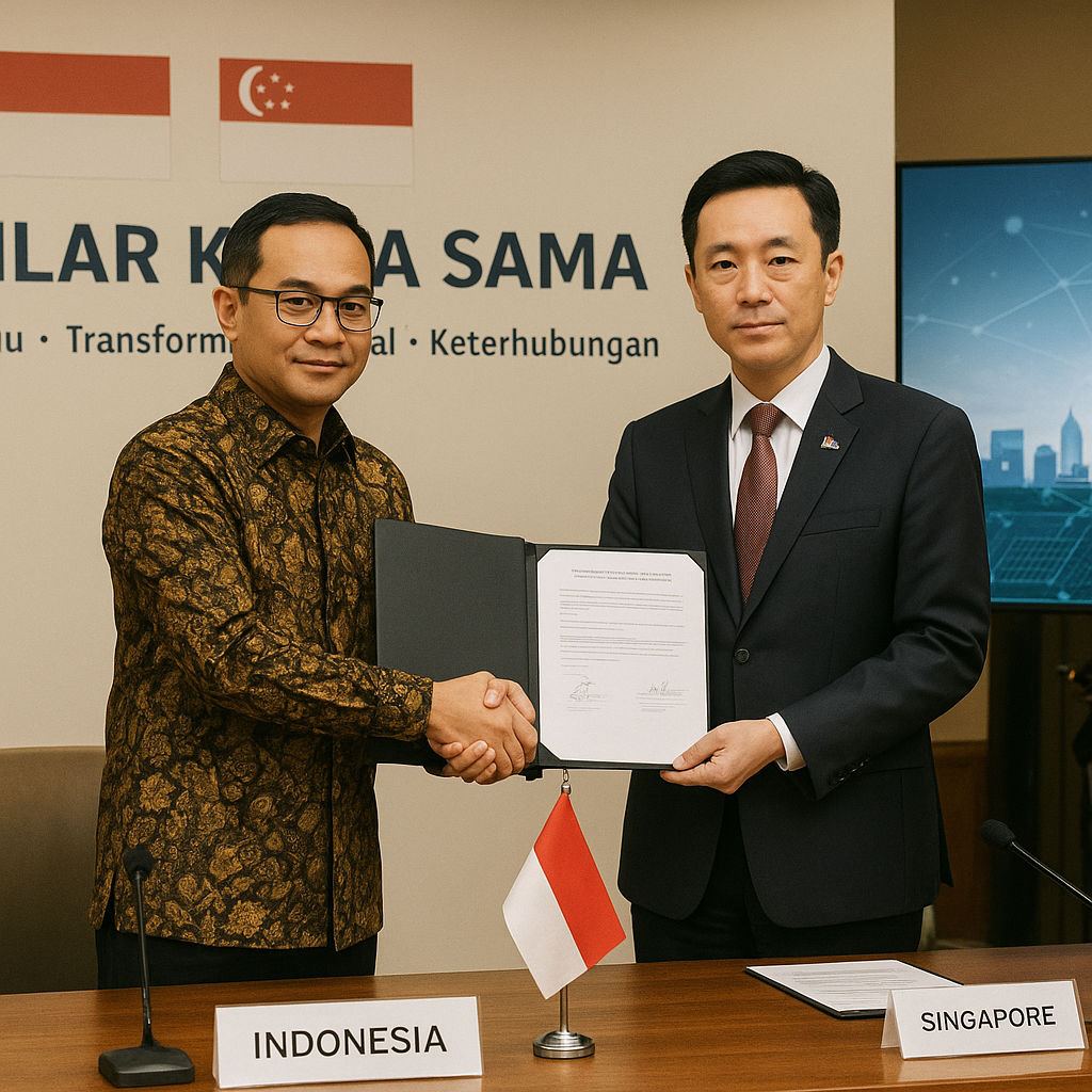 Indonesia-Singapura Sepakati 26 Pilar Kerja Sama, Fokus pada Ekonomi Hijau dan Keterhubungan Digital