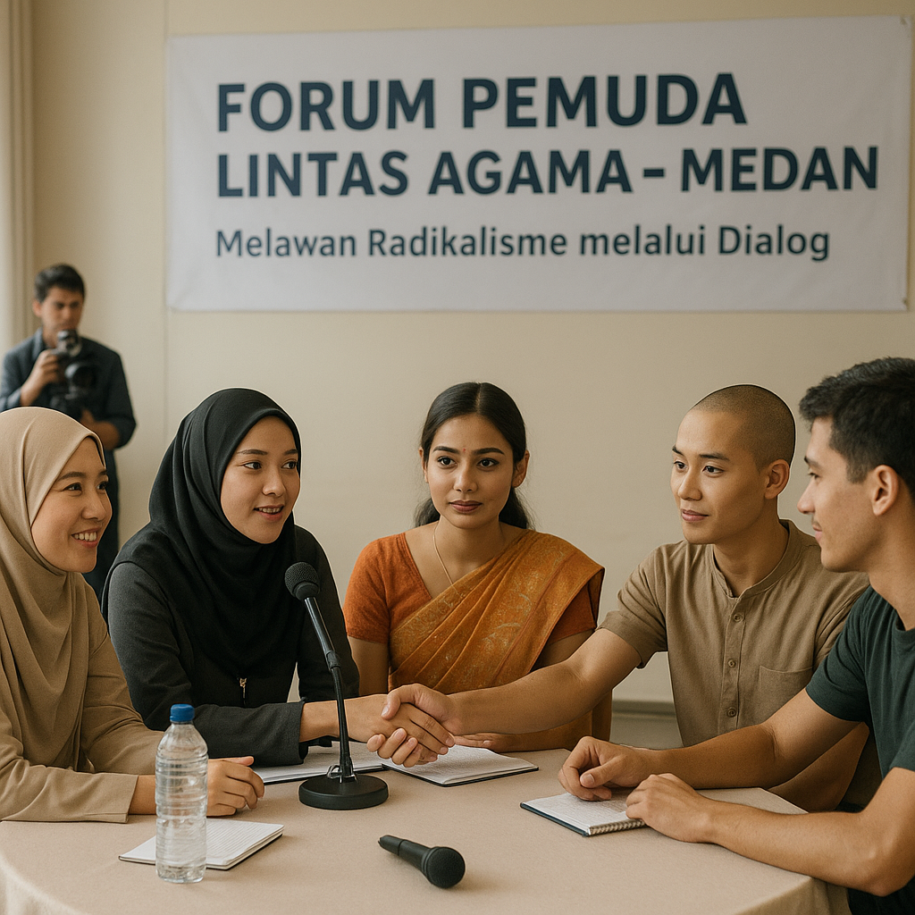Pemerintah Gelar Forum Pemuda Lintas Agama untuk Tangkal Radikalisme di Medan