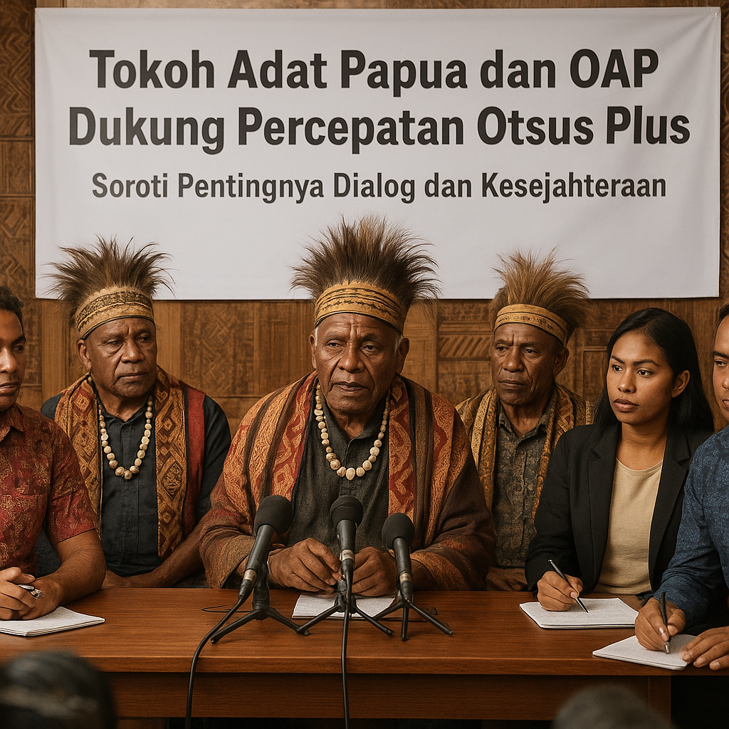 Tokoh Adat Papua dan OAP Dukung Percepatan Otsus Plus, Soroti Pentingnya Dialog dan Kesejahteraan