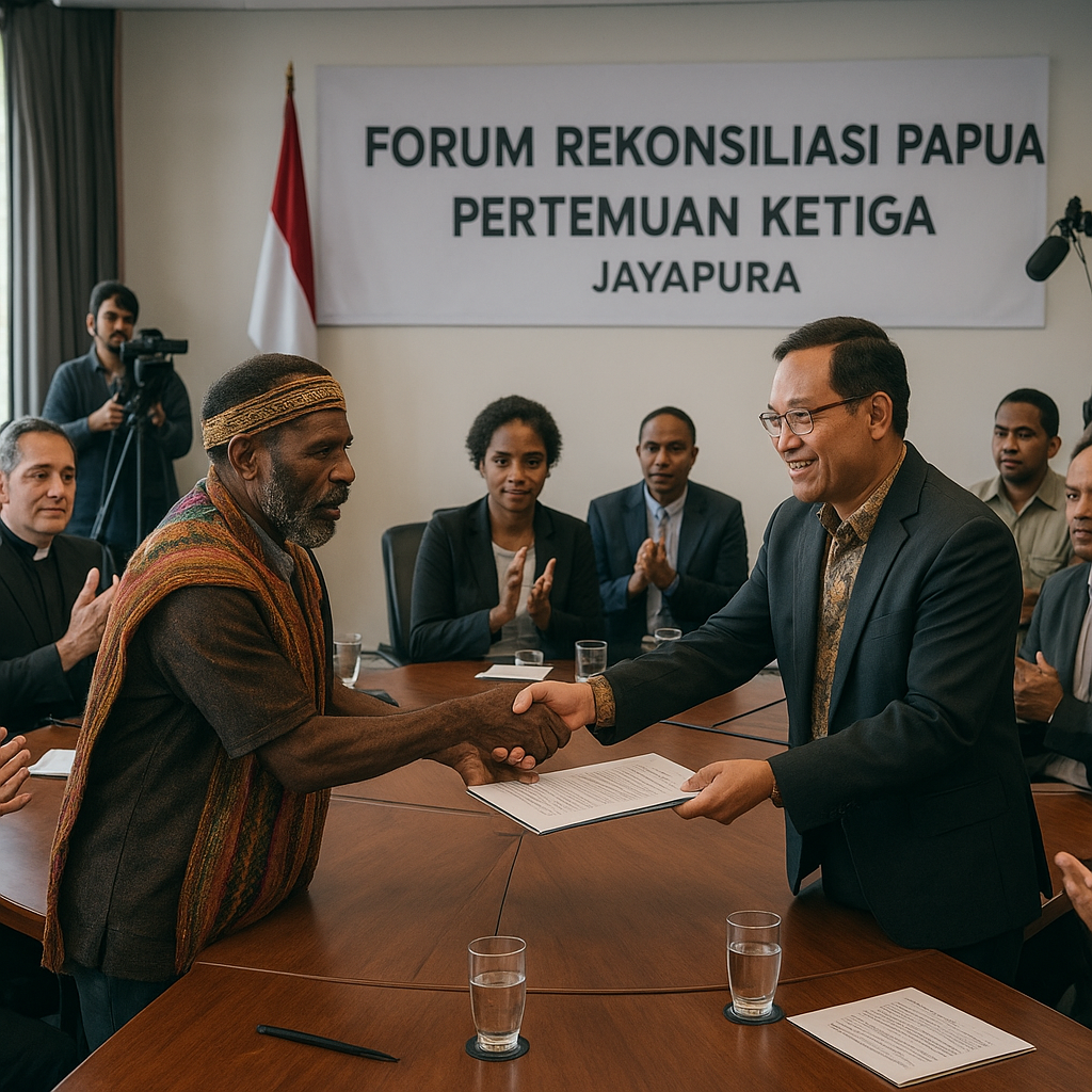 Forum Rekonsiliasi Papua Gelar Pertemuan Ketiga di Jayapura