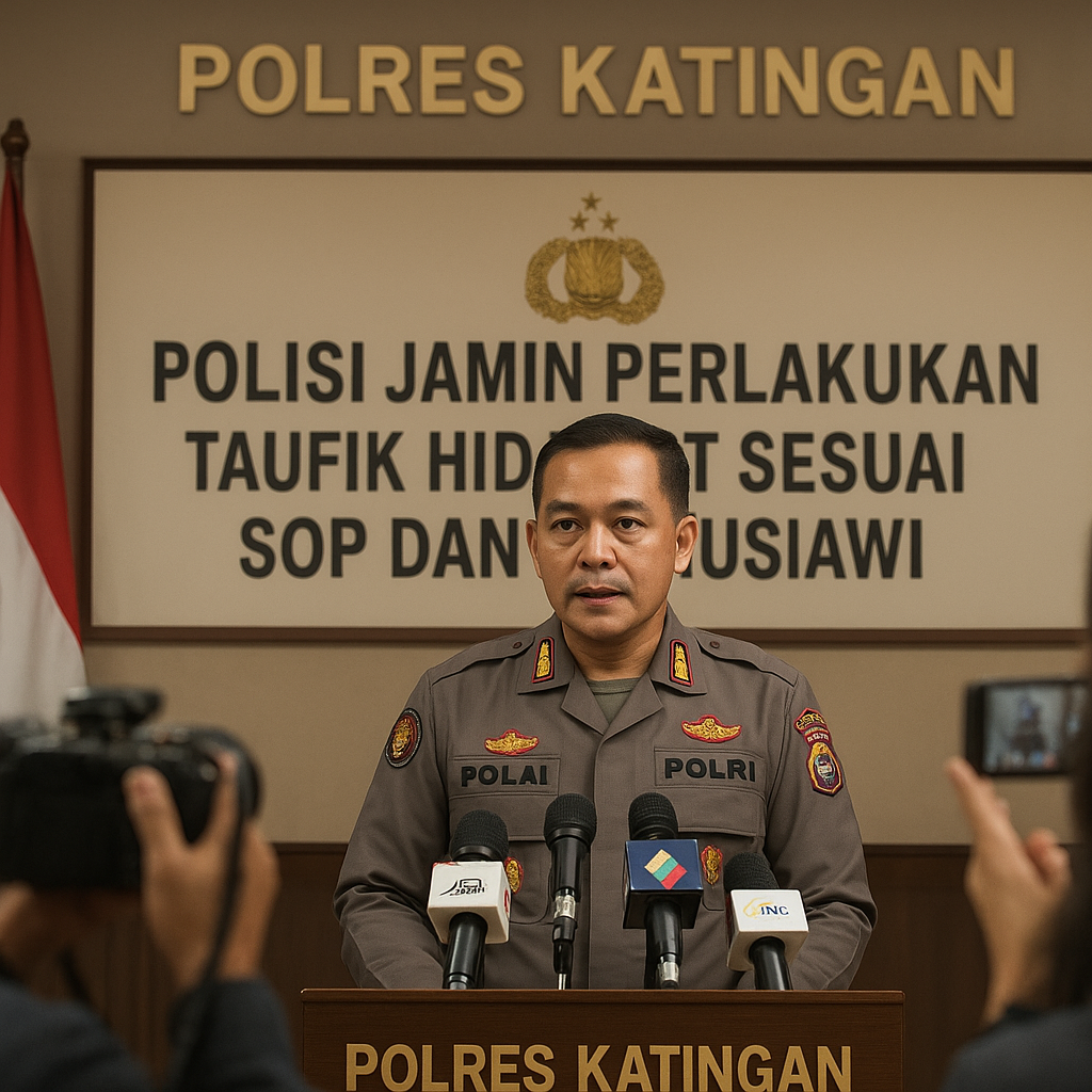 Polisi Jamin Perlakukan Taufik Hidayat Sesuai SOP dan Manusiawi