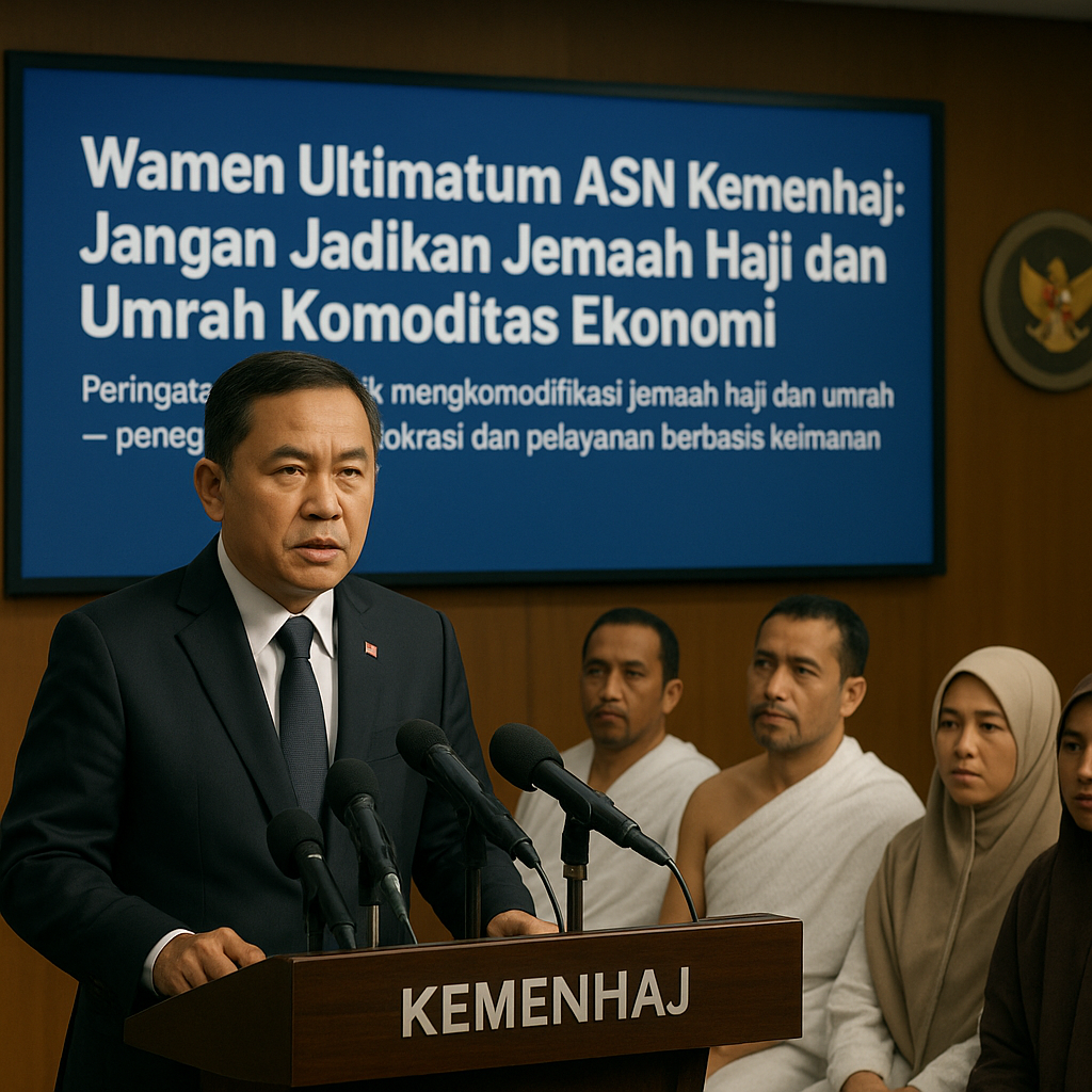 Wamen Ultimatum ASN Kemenhaj: Jangan Jadikan Jemaah Haji dan Umrah Komoditas Ekonomi