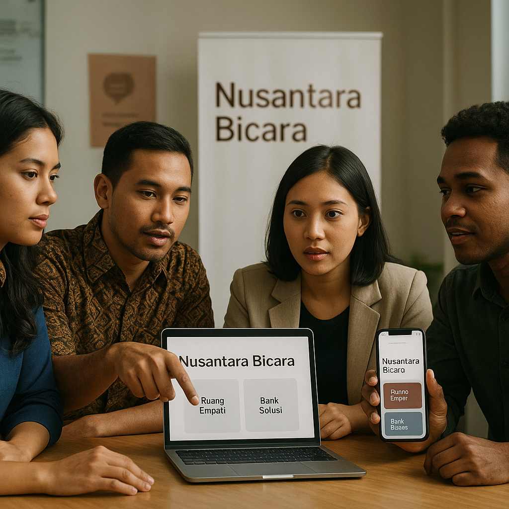 Platform 'Nusantara Bicara' Diluncurkan, Wadah Virtual untuk Dialog Konstruktif Anak Muda