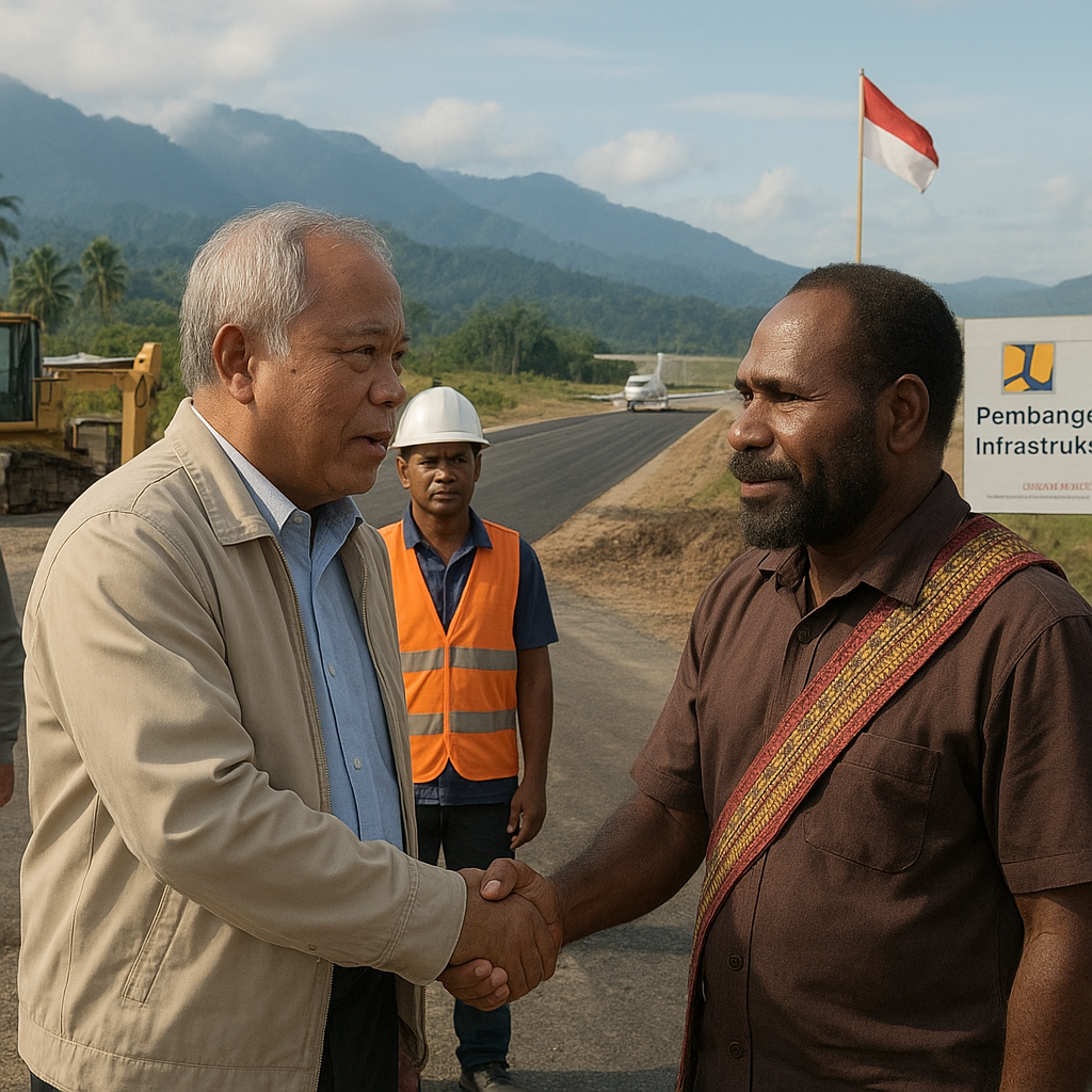 Menteri PUPR Sebut Pembangunan Infrastruktur di Papua Bagian dari Strategi Perdamaian