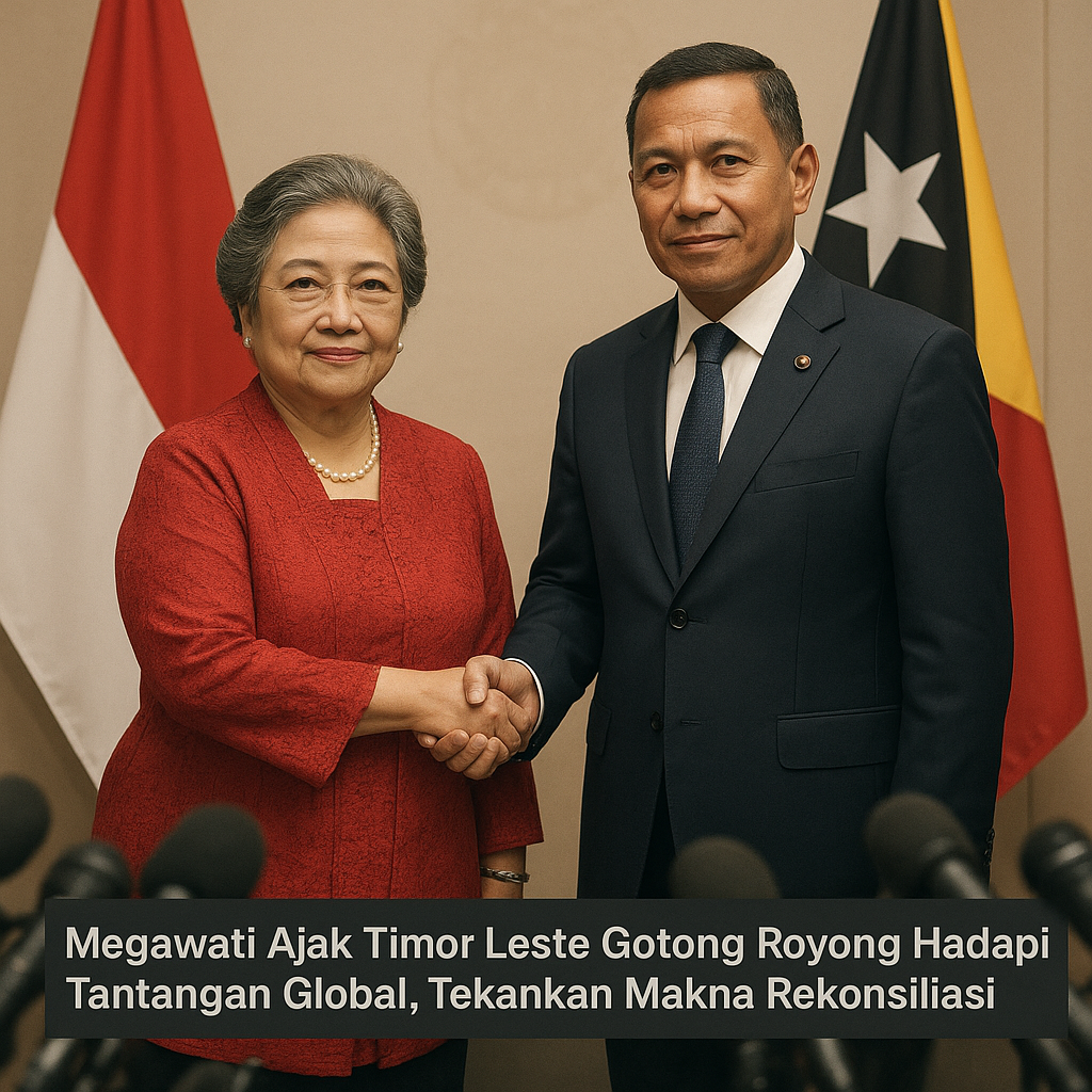 Megawati Ajak Timor Leste Gotong Royong Hadapi Tantangan Global, Tekankan Makna Rekonsiliasi