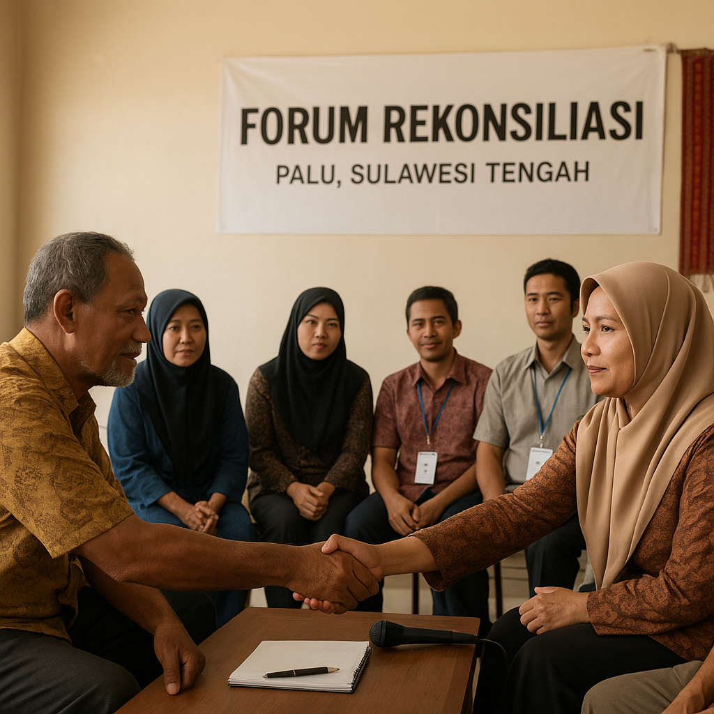 Forum Rekonsiliasi Digelar untuk Korban Konflik Masa Lalu di Palu