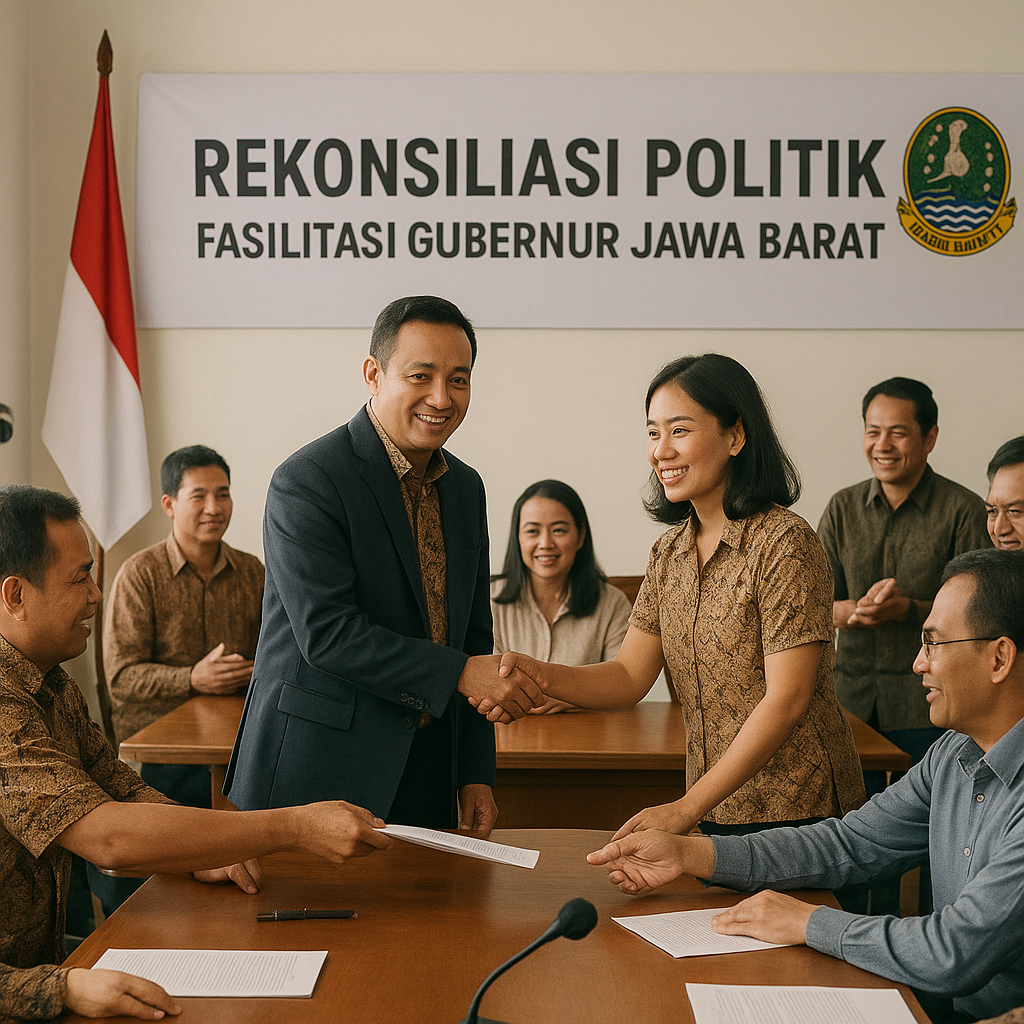 Gubernur Jawa Barat Fasilitasi Pertemuan Antar-Kelompok Bekas Konflik Pilkada