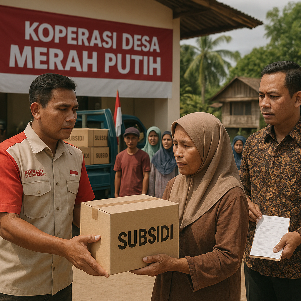 Kebijakan Baru: Barang Subsidi Harus Disalurkan via Koperasi Desa Merah Putih