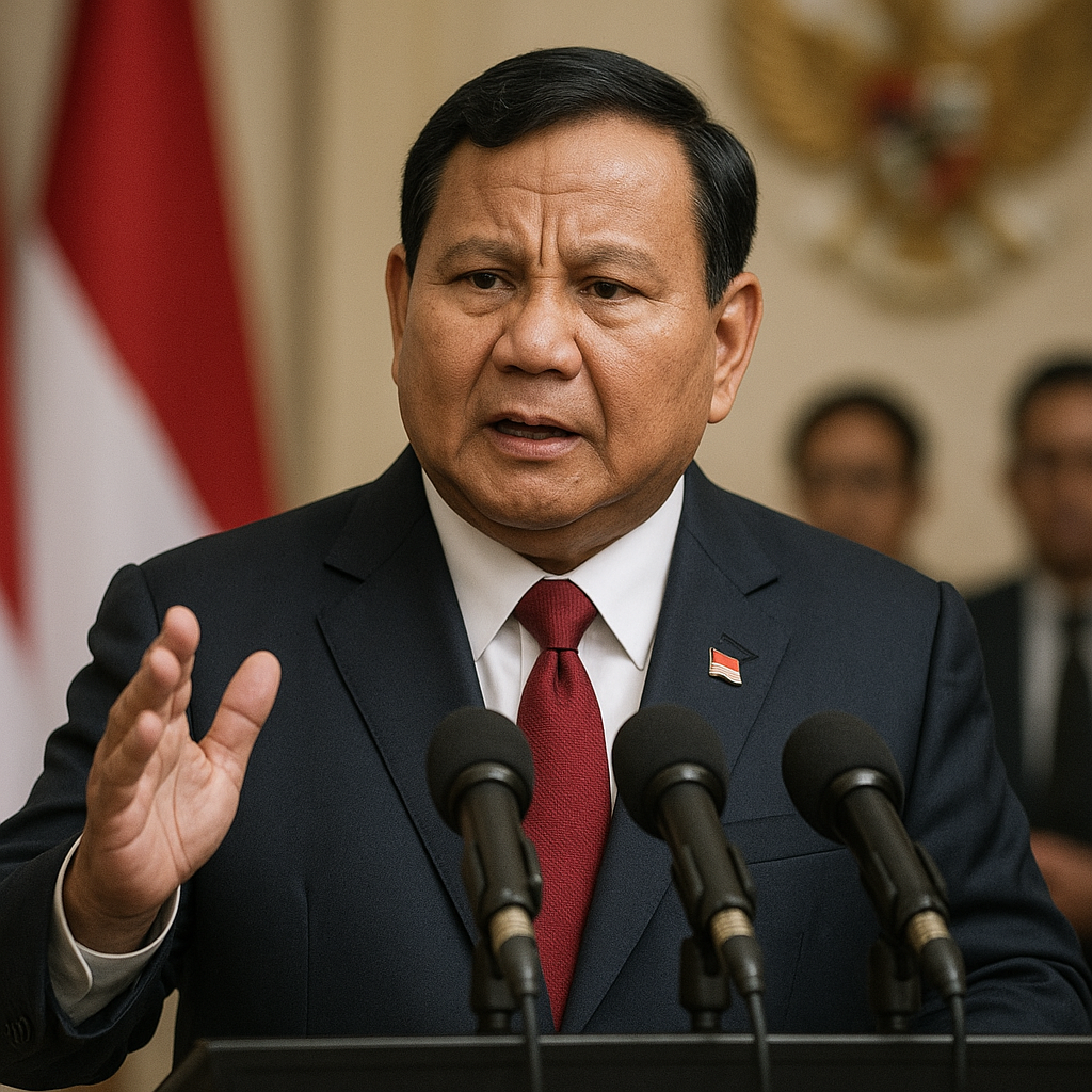 Prabowo Kecam Pemimpin Provokator Ajak Bakar-bakar: Saya Percaya Hukum Karma