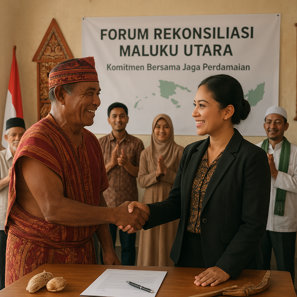 Forum Rekonsiliasi Maluku Utara Hasilkan Komitmen Bersama Jaga Perdamaian