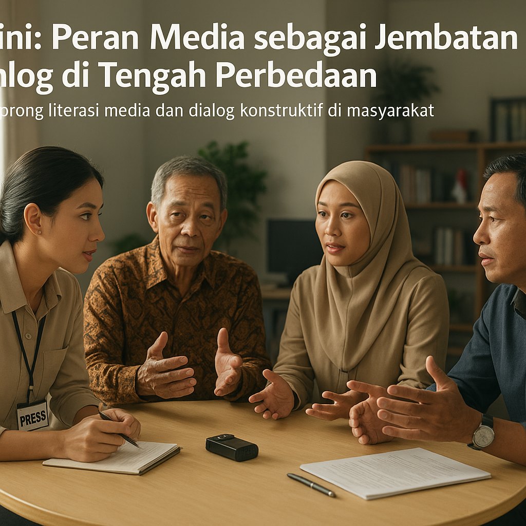 Opini: Peran Media sebagai Jembatan Dialog di Tengah Perbedaan