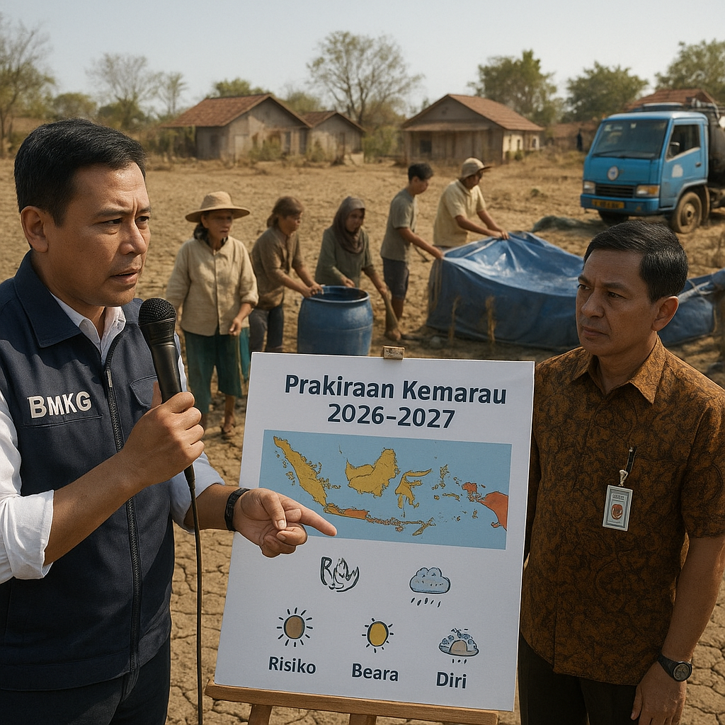 Menghadapi Musim Kemarau Panjang, BMKG Ajak Masyarakat dan Pemerintah Daerah Waspada dan Gotong Royong