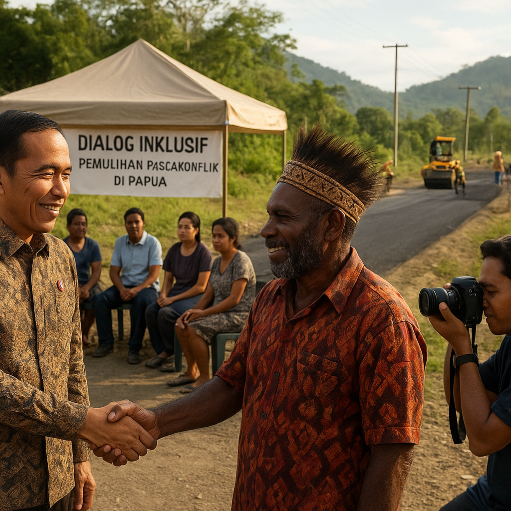 Pemulihan Pascakonflik di Papua: Pemerintah Fokus pada Pembangunan Infrastruktur dan Dialog