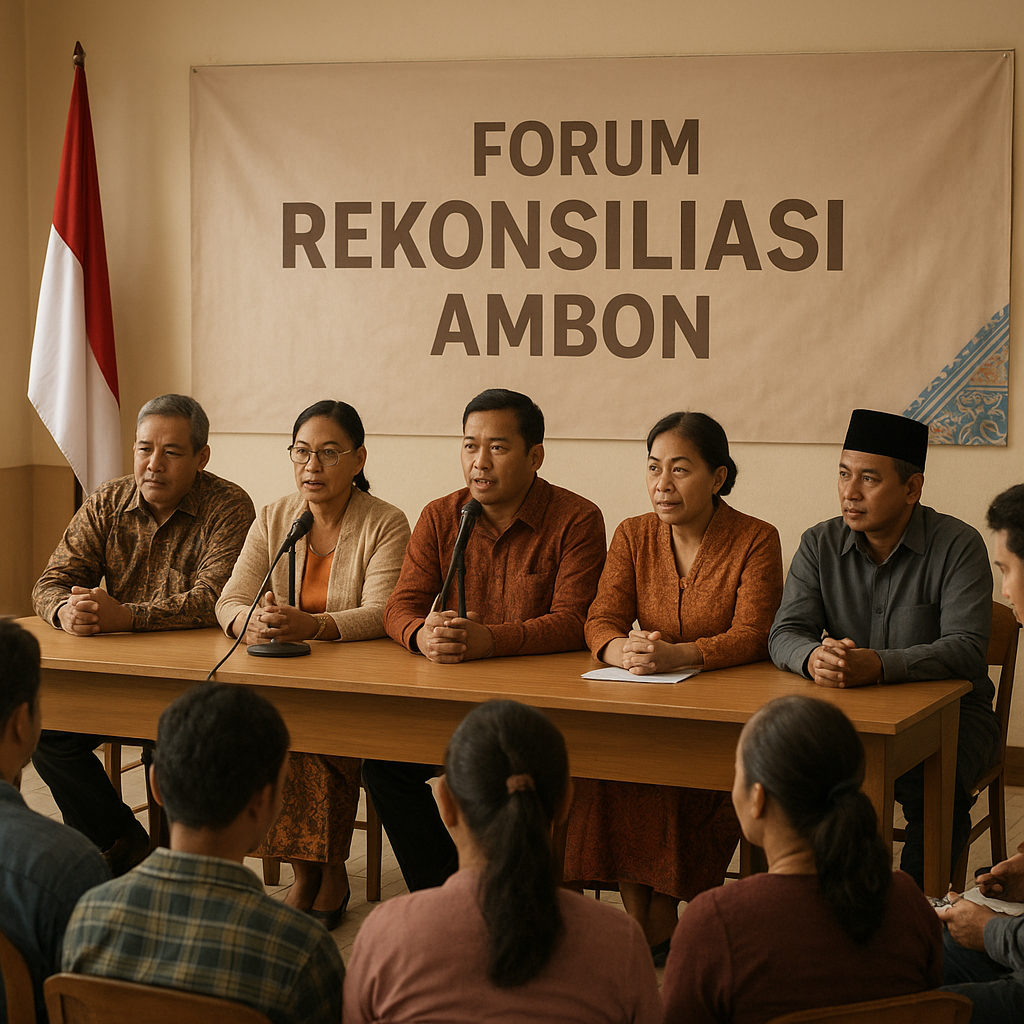 Forum Rekonsiliasi di Ambon Bahas Pembangunan Ekonomi Pasca-Konflik