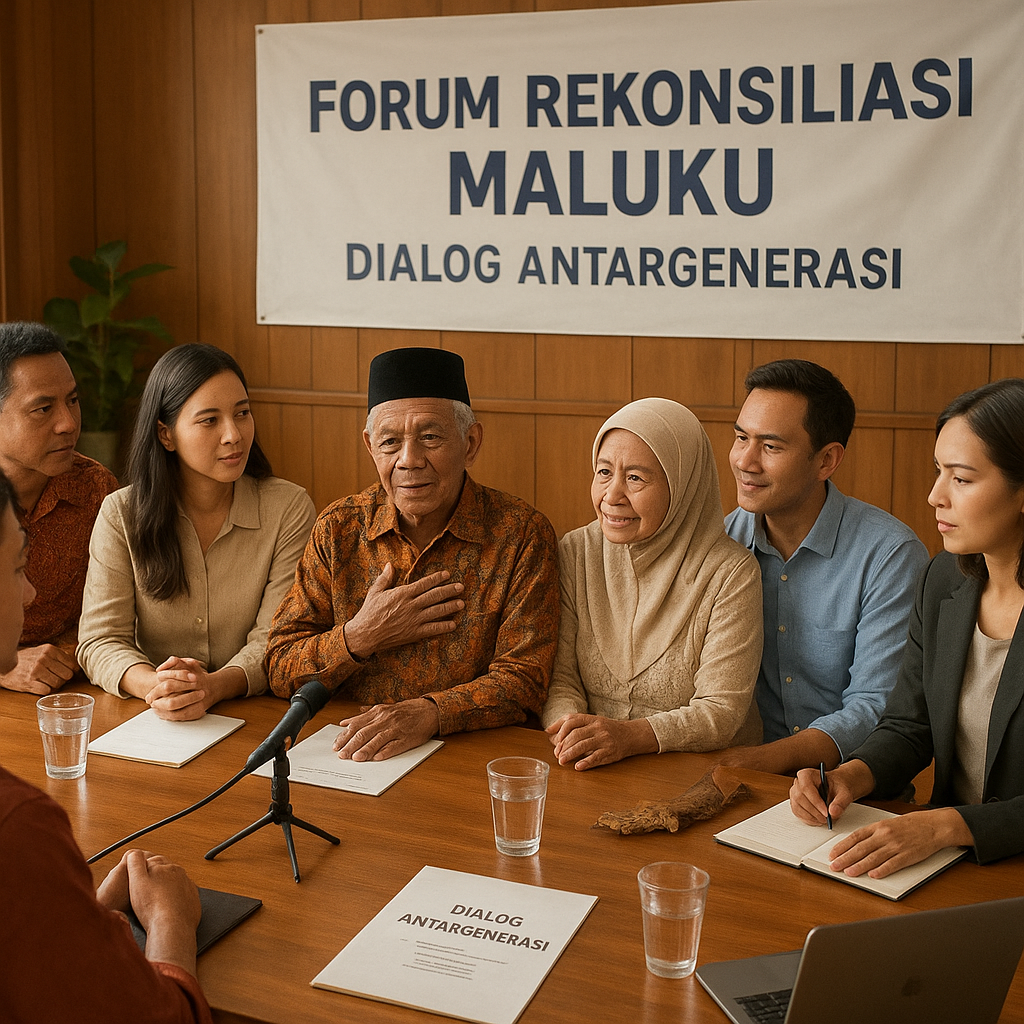 Forum Rekonsiliasi Maluku Gelar Dialog Antargenerasi untuk Bangun Memori Bersama