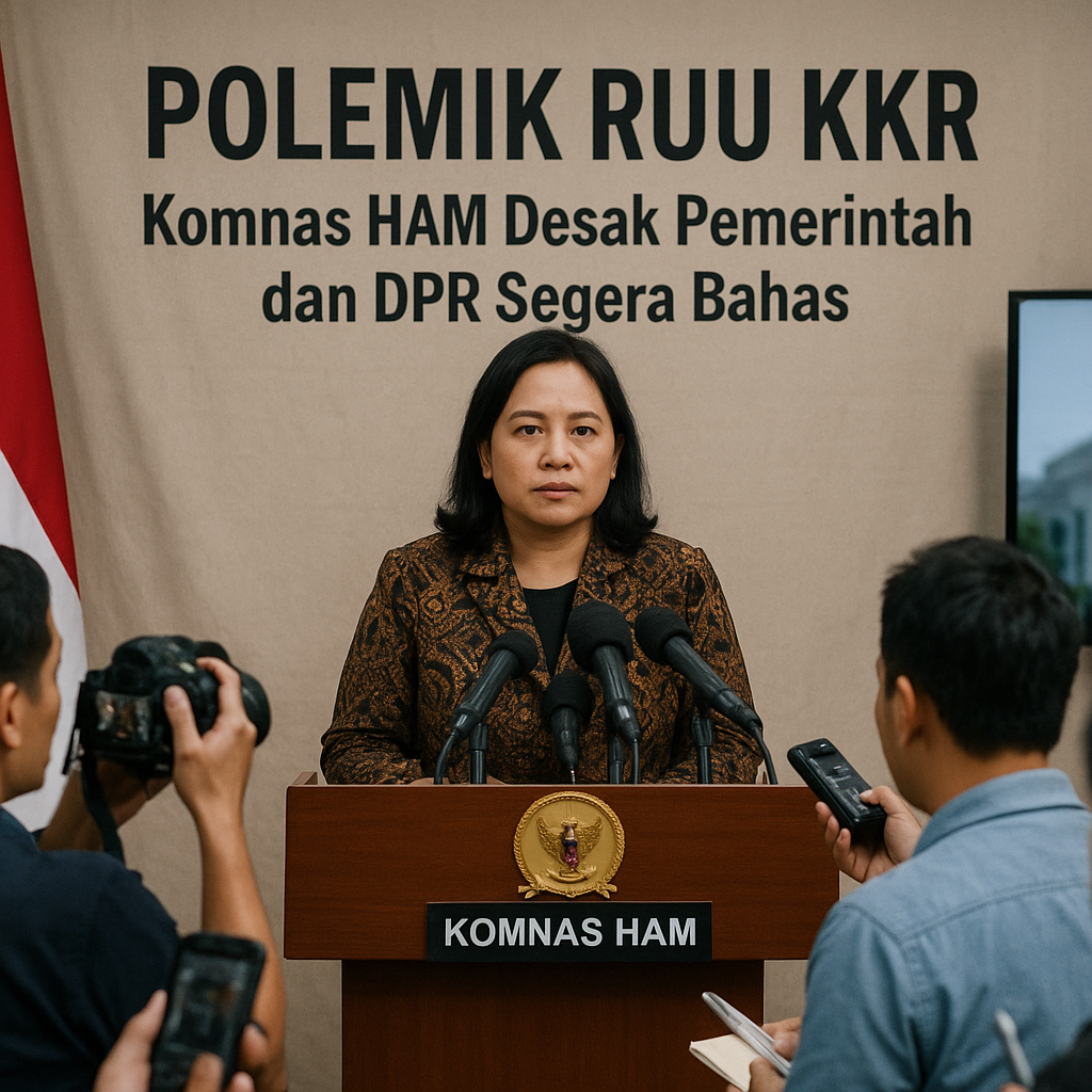 Polemik RUU KKR, Komnas HAM Desak Pemerintah dan DPR Segera Bahas