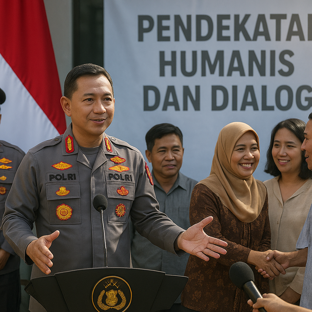 Kapolri Tekankan Pendekatan Humanis dalam Penanganan Konflik Sosial