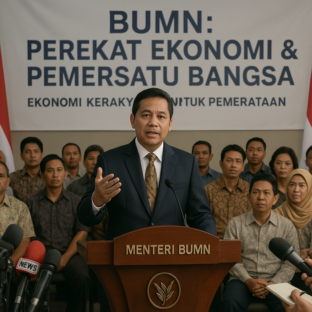 Menteri BUMN: BUMNI Diharapkan Jadi Perekat Ekonomi dan Pemersatu Bangsa