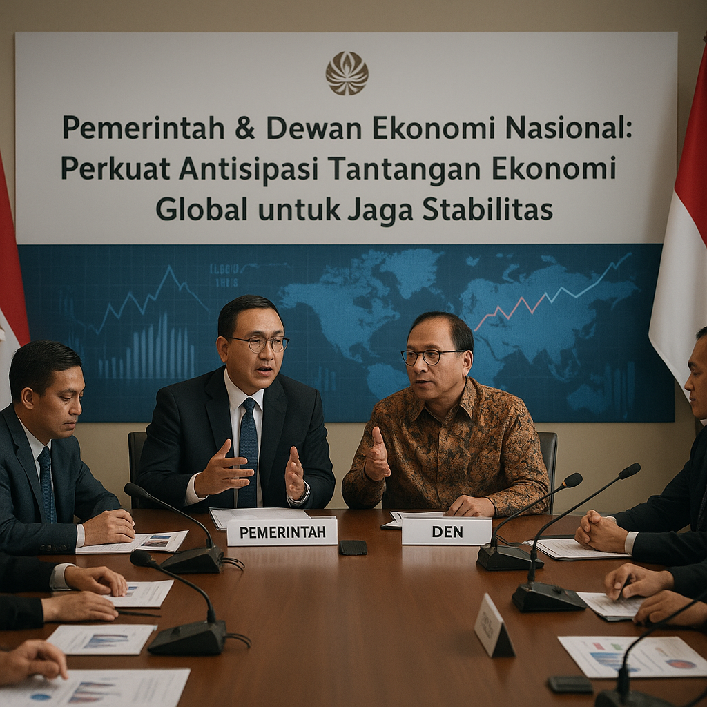 Pemerintah dan DEN Perkuat Antisipasi Tantangan Ekonomi Global untuk Jaga Stabilitas