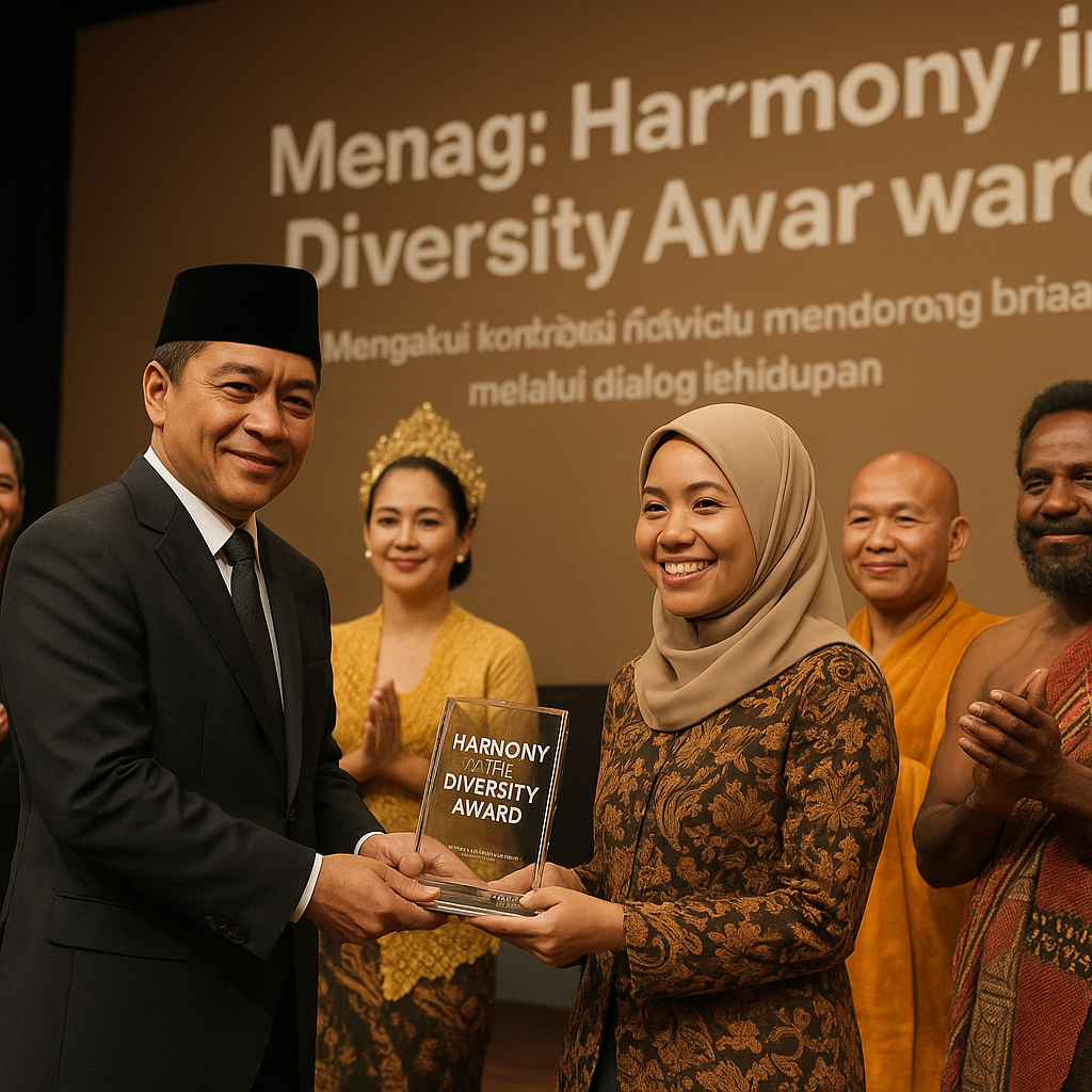 Menag: Harmony in Diversity Award tegaskan nilai kemanusiaan