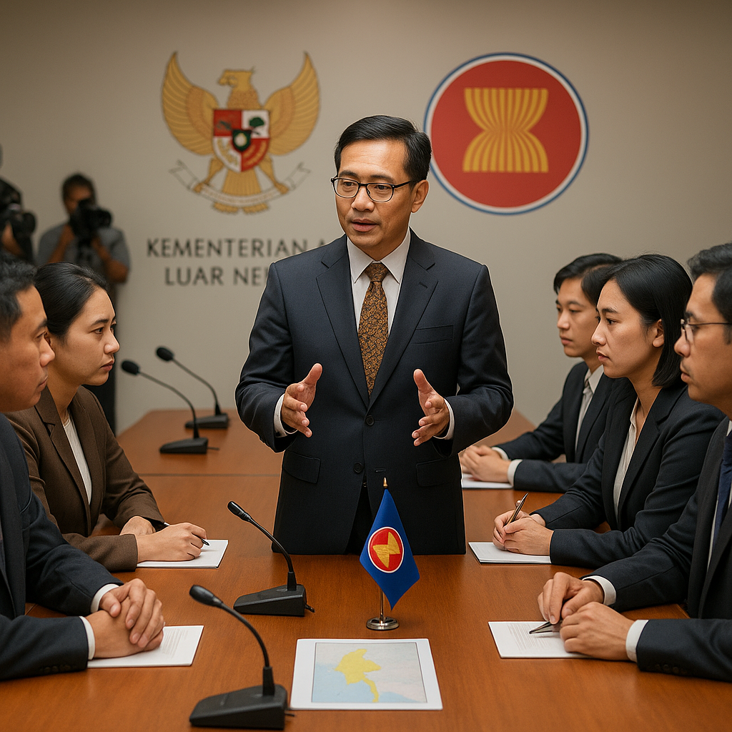 Demi perdamaian, RI terus dorong pihak bertikai di Myanmar berdialog