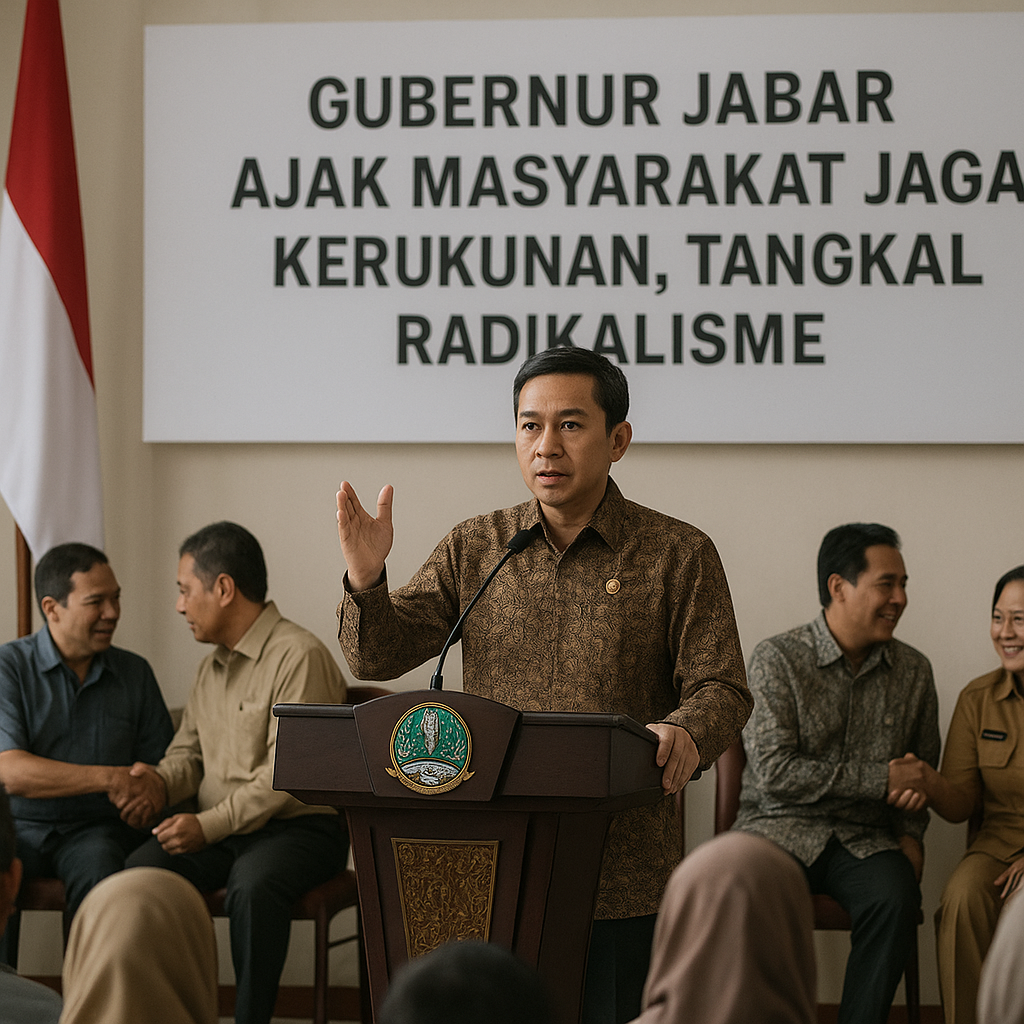 Gubernur Jabar Ajak Masyarakat Jaga Kerukunan, Tangkal Radikalisme