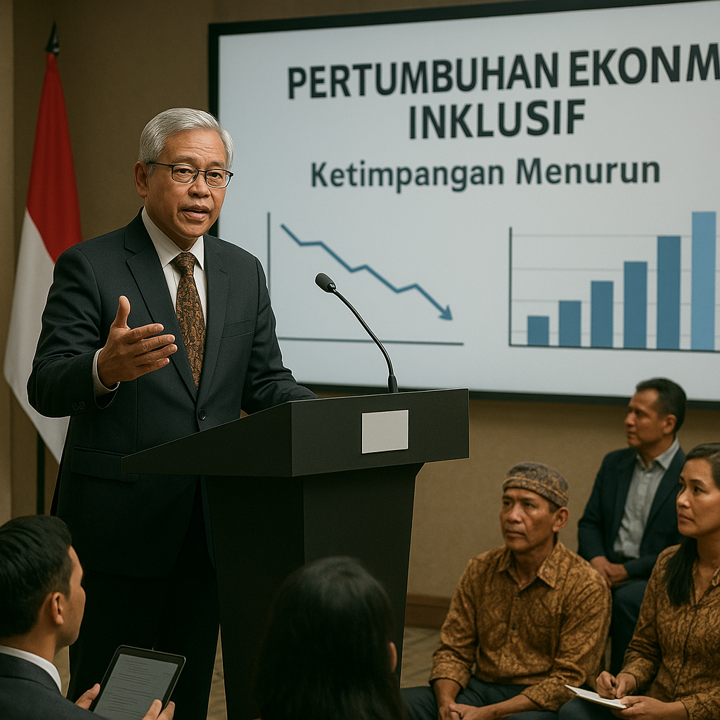 Ekonom: Pertumbuhan ekonomi inklusif kunci tekan ketimpangan dan cegah konflik sosial