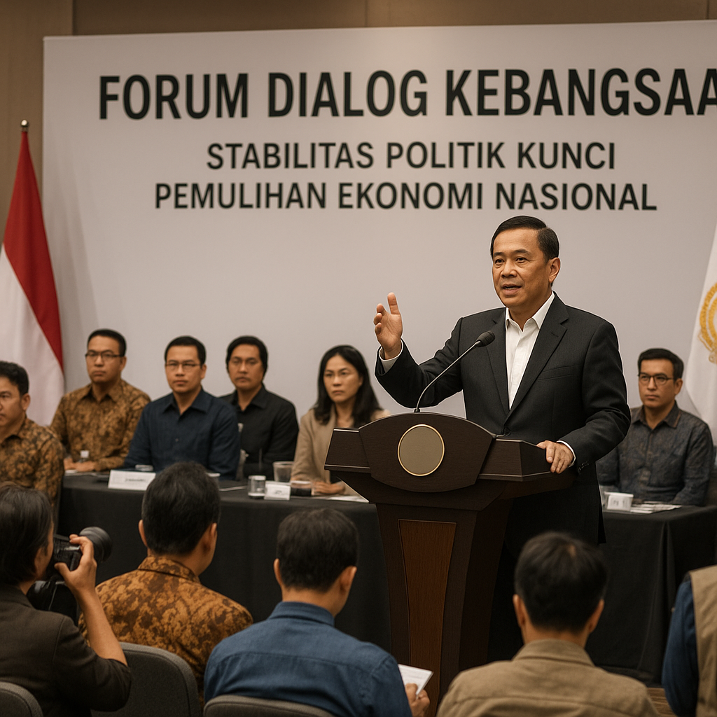 Menko Polkam: Stabilitas Politik Kunci Pemulihan Ekonomi Nasional