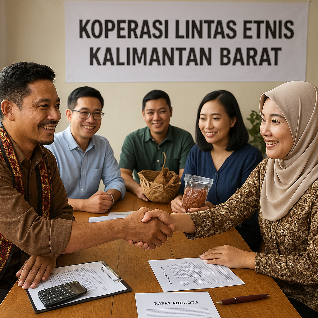 Koperasi Lintas Etnis di Kalimantan Barat Buktikan Ekonomi Bisa Jadi Perekat Sosial