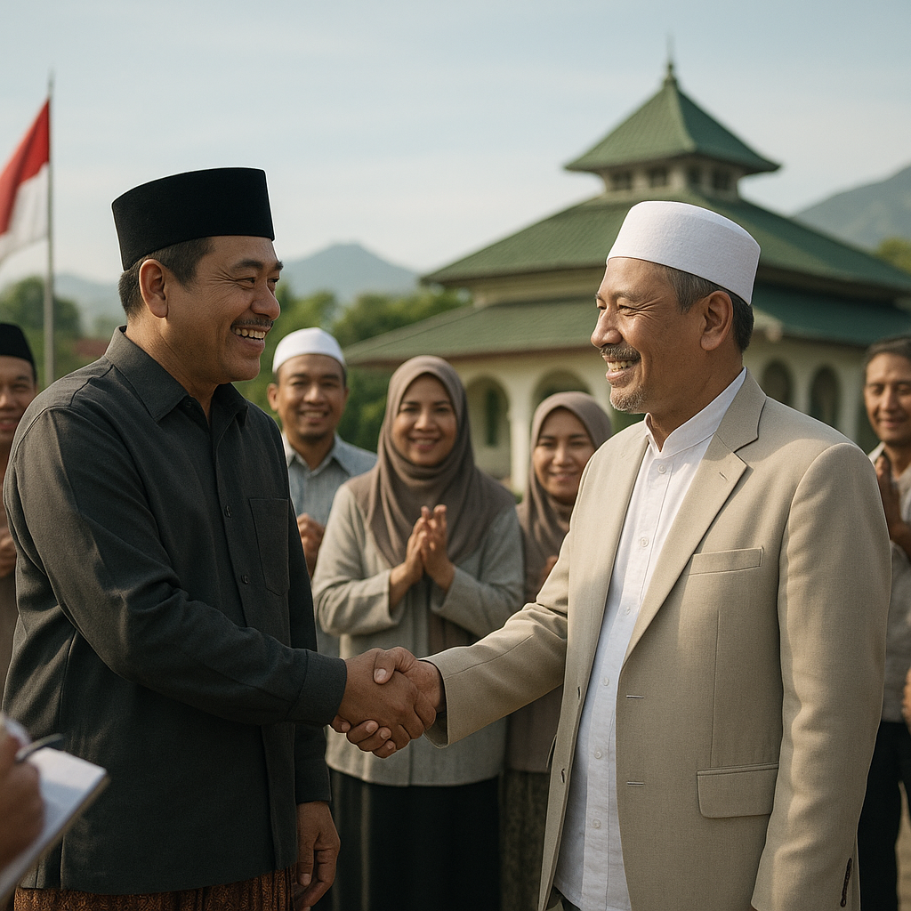 Tokoh Nahdlatul Ulama dan Muhammadiyah di Lombok Gelar Safari Silaturahmi, Tekankan Persaudaraan Islam