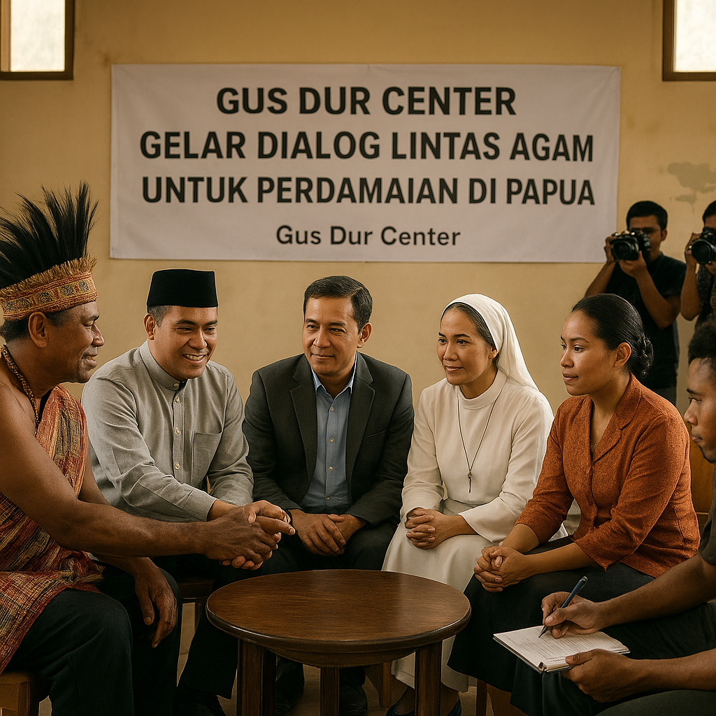 Gus Dur Center Gelar Dialog Lintas Agama untuk Perdamaian di Papua
