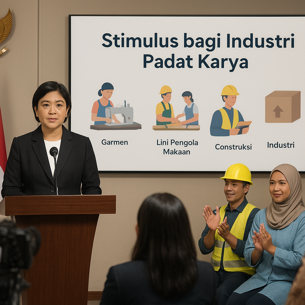 Menko Perekonomian Paparkan Strategi Serap Tenaga Kerja melalui Industri Padat Karya