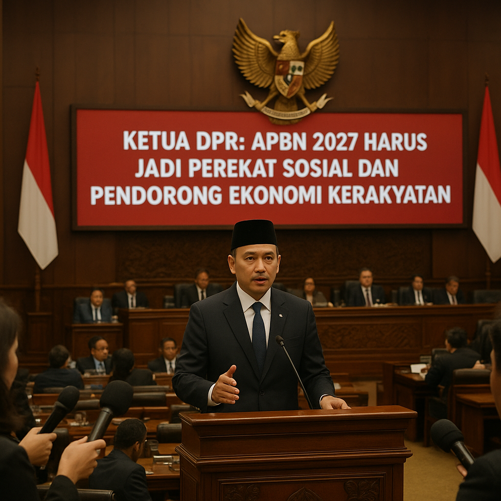 Ketua DPR: APBN 2027 Harus Jadi Perekat Sosial dan Pendorong Ekonomi Kerakyatan