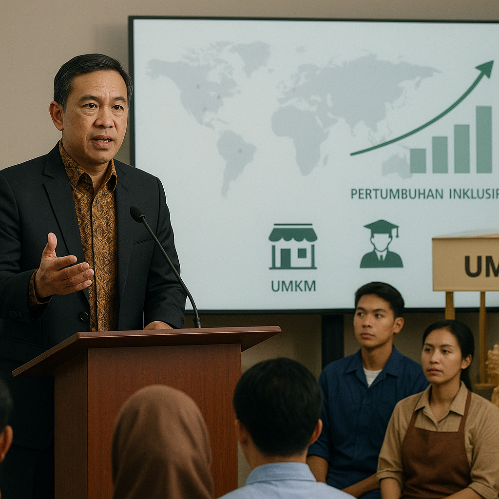 Ekonom: Pertumbuhan Inklusif Kunci Menjaga Stabilitas Sosial di Tengah Gejolak Global