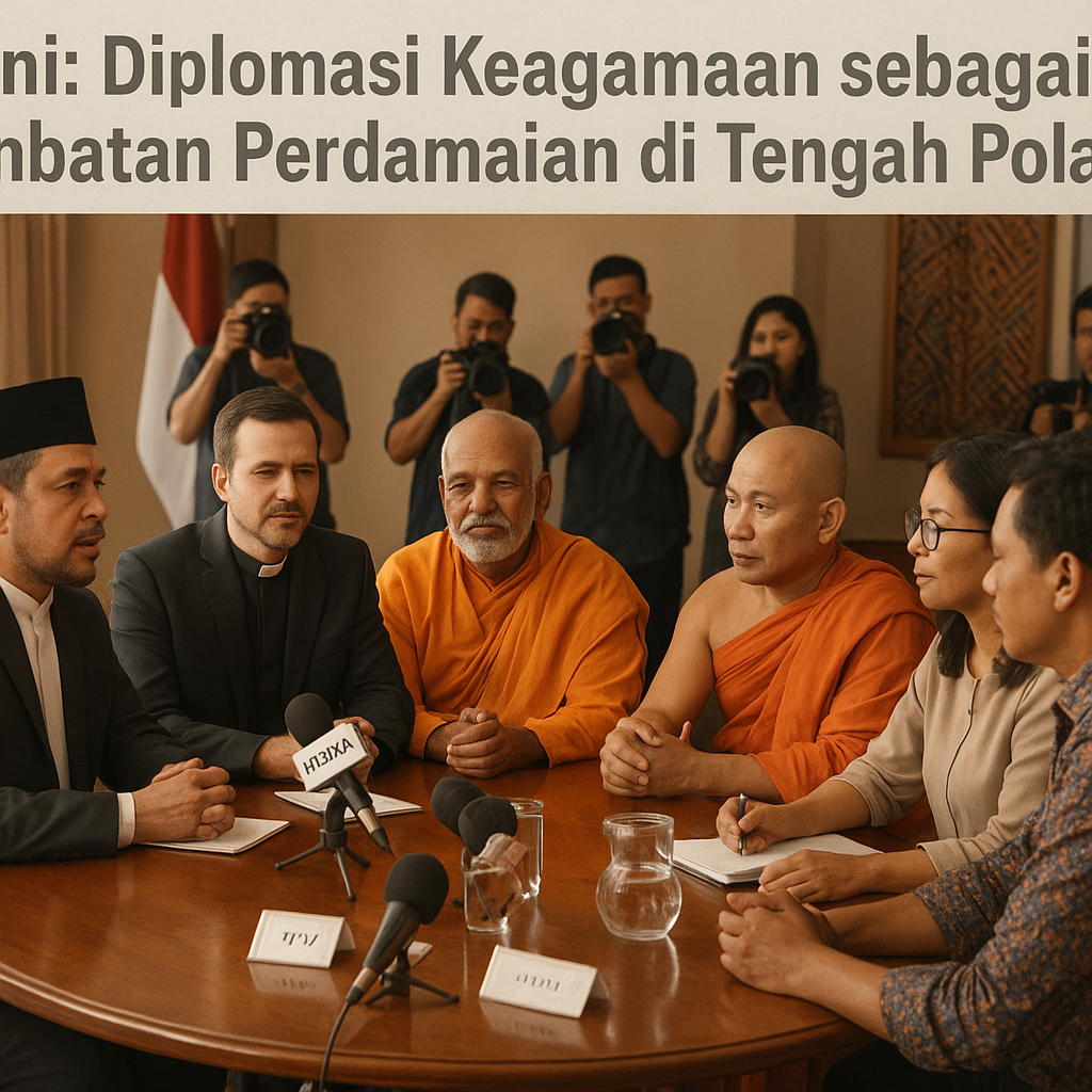Opini: Diplomasi Keagamaan sebagai Jembatan Perdamaian di Tengah Polariasi Sosial