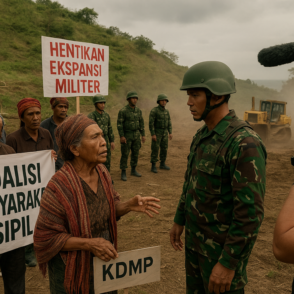 Militerisasi KDMP Memperuncing Konflik Agraria: Koalisi Masyarakat Sipil Desak Hentikan Ekspansi Militer