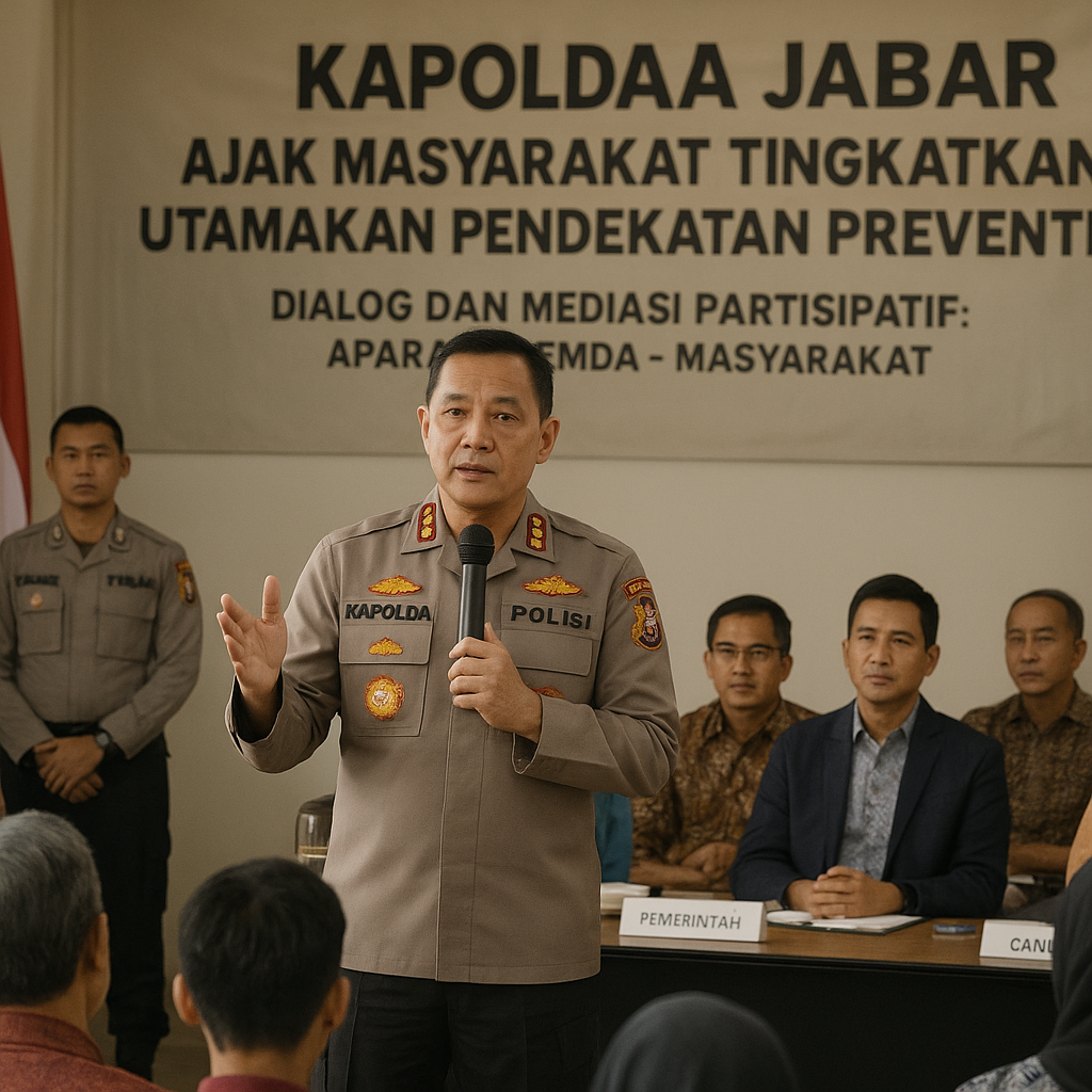Kapolda Jabar Ajak Masyarakat Tingkatkan Kewaspadaan, Utamakan Pendekatan Preventif