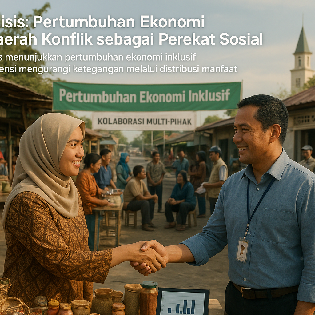 Analisis: Pertumbuhan Ekonomi di Daerah Konflik sebagai Perekat Sosial