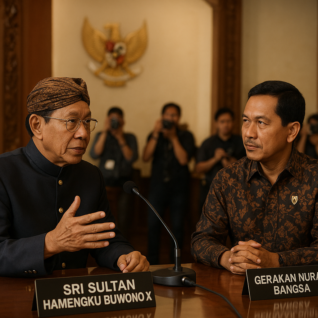 Tokoh Gerakan Nurani Bangsa Berdialog dengan Sri Sultan Soal Kebangsaan